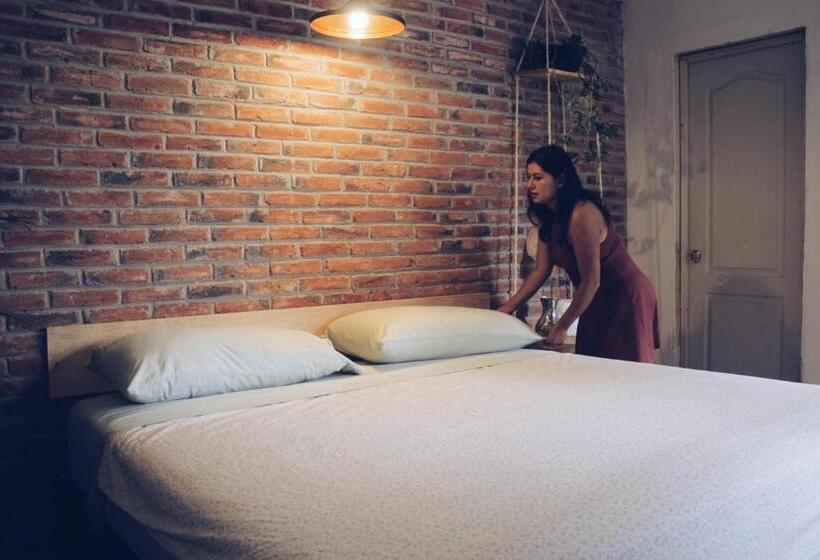 キングサイズベッドのデラックスルーム, Hoja Santa Posada