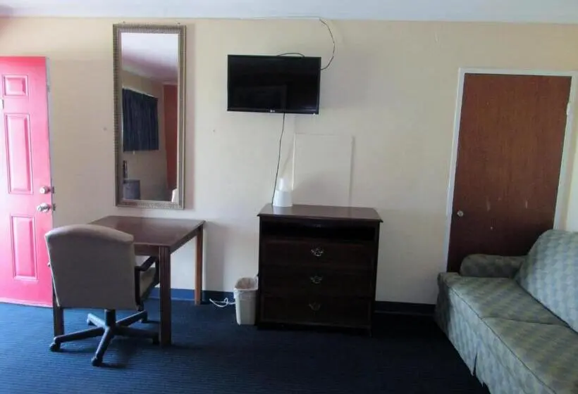 Deluxe-huone King-vuode, Encino Motel