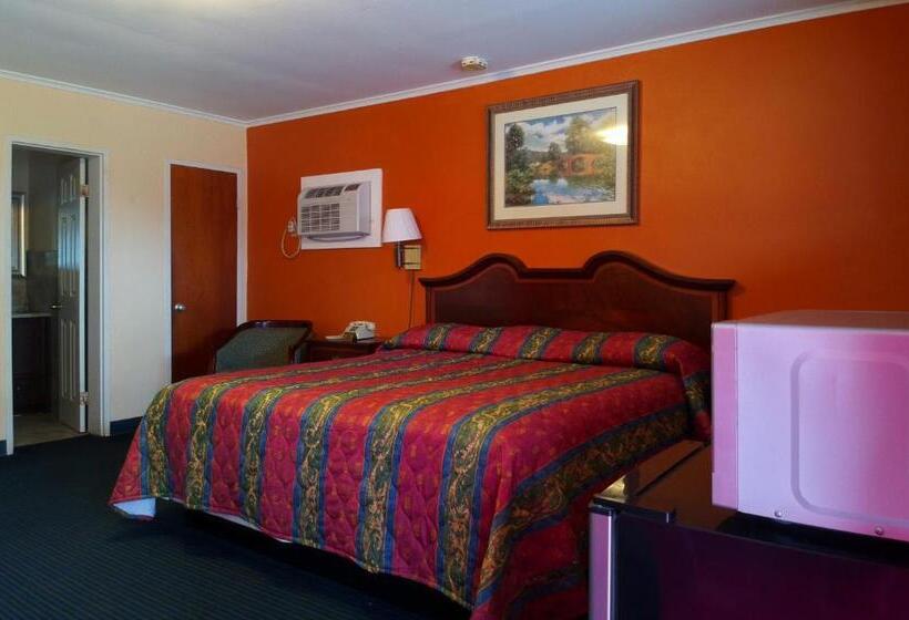 חדר דחוקס עם מיטת קינג, Encino Motel