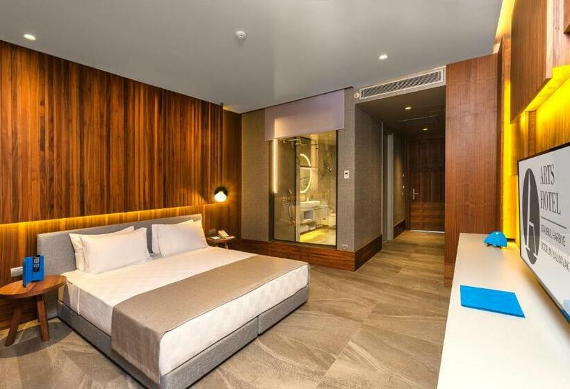 اتاق لوکس با چشمانداز دریا, Arts Hotel Bodrum Yalikavak