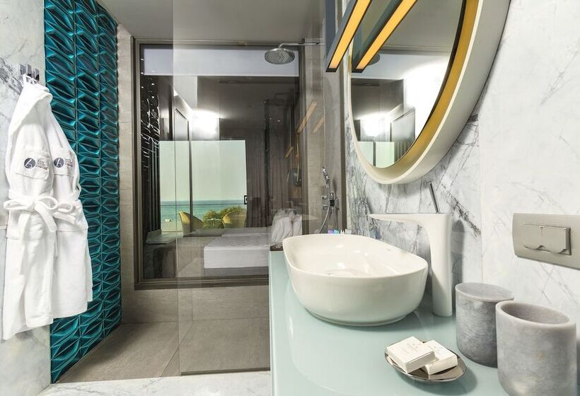 디럭스 룸 바다 전망, Arts Hotel Bodrum Yalikavak