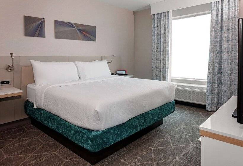 스탠다드 룸 더블 침대, Hilton Garden Inn Colorado Springs Downtown