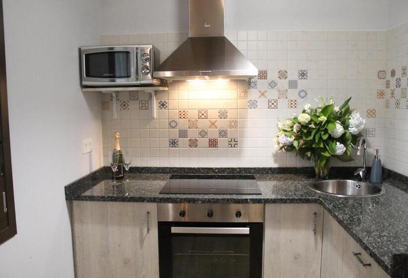 침실 1개 풀장 전망 아파트, Las Carriles Apartamentos Rurales