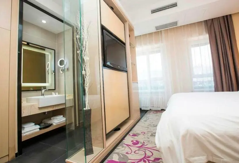 اتاق لوکس با تخت بزرگ, Lavande Hotels·dalian Xinghai Park