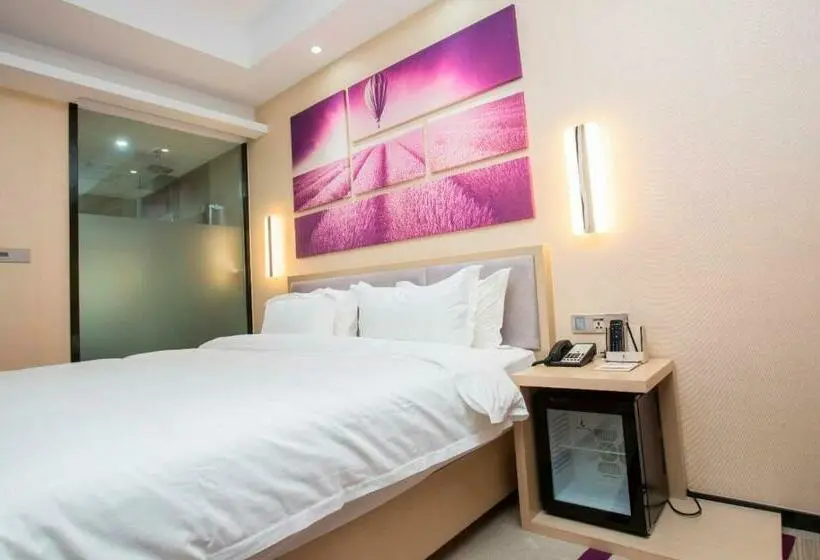 اتاق لوکس با تخت بزرگ, Lavande Hotels·dalian Xinghai Park