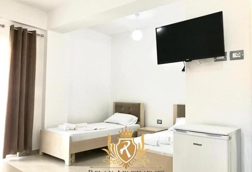 オーシャンビューデラックスルームバルコニー付き, Durmishi Rooms & Apartments & Beach