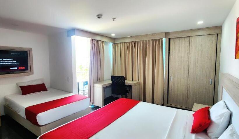 バルコニー付きデラックスルーム, Be Suites Cali