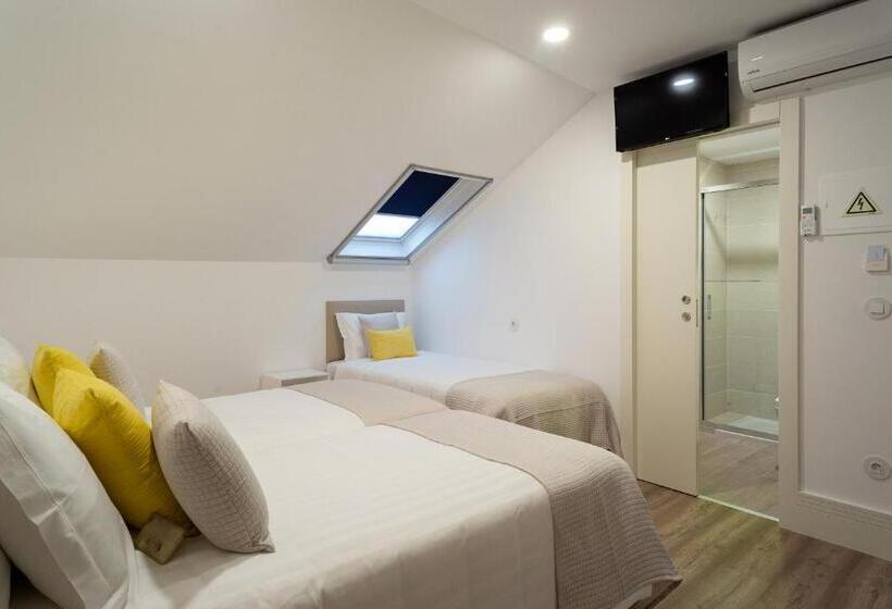 غرفة قياسية ثلاثية, Alojamento Da Vila