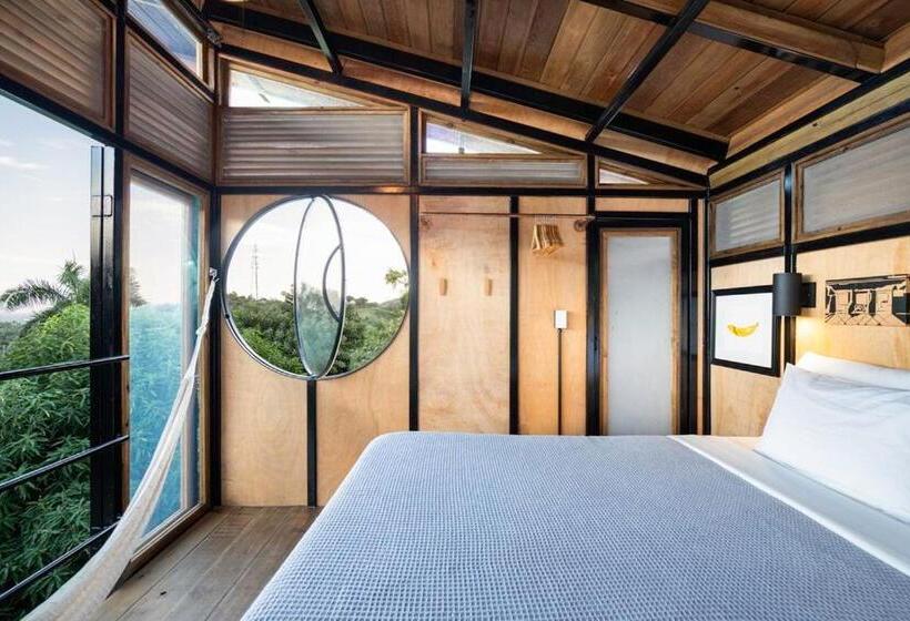 اتاق لوکس با بالکن و چشمانداز دریا, Finca Victoria