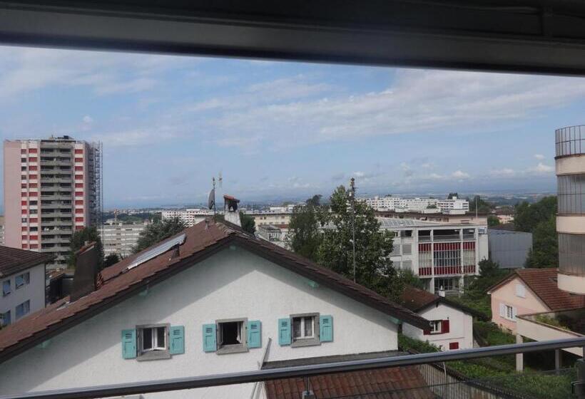 חדר סטנדרטי לשלושה עם נוף, Bed And Breakfast Prilly Lausanne