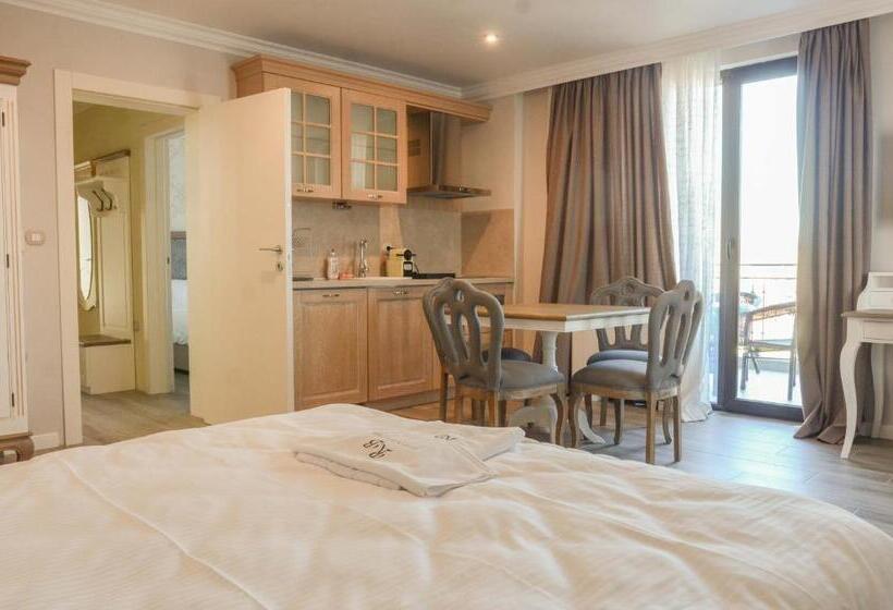 침실 1개 테라스 아파트, Residence Bilyana