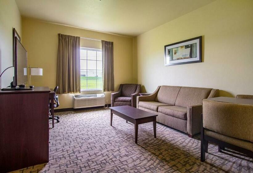 디럭스 스위트 킹 침대, Cobblestone Hotel & Suites   Orrville