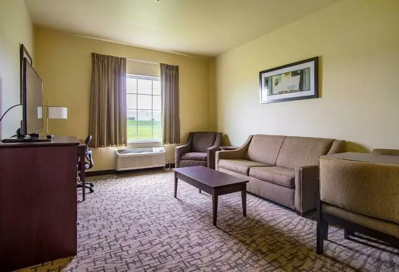 キングサイズベッドのデラックススイート, Cobblestone Hotel & Suites   Orrville