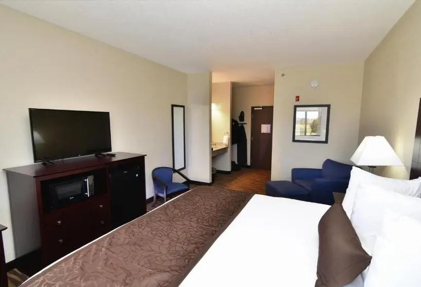 キングサイズベッドのスタンダードルーム, Cornerstone Inn & Suites Oelwein
