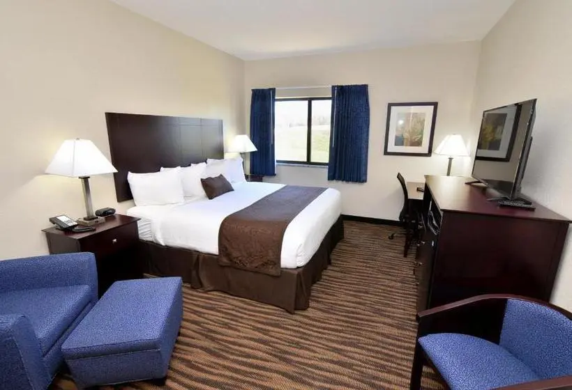 身障者適用キングサイズベッドルーム, Cornerstone Inn & Suites Oelwein
