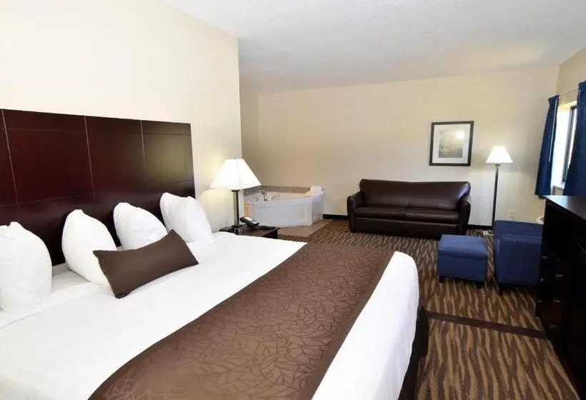 キングサイズベッドのスーペリアルーム, Cornerstone Inn & Suites Oelwein