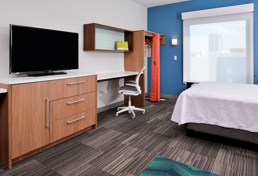Студия Стандарт Двуспальная Кровать, Home2 Suites By Hilton Tampa Downtown Channel District