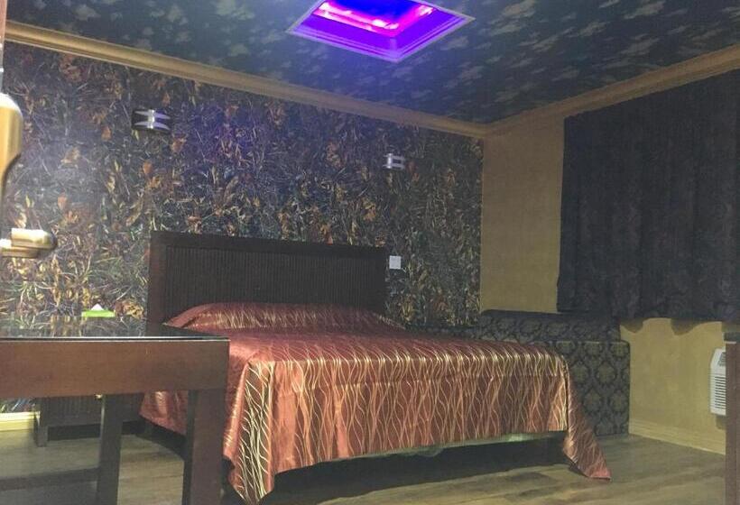 带大床的标准间, Villa Park Motel