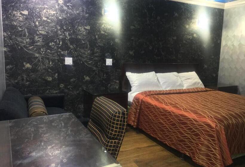 带大床的标准间, Villa Park Motel