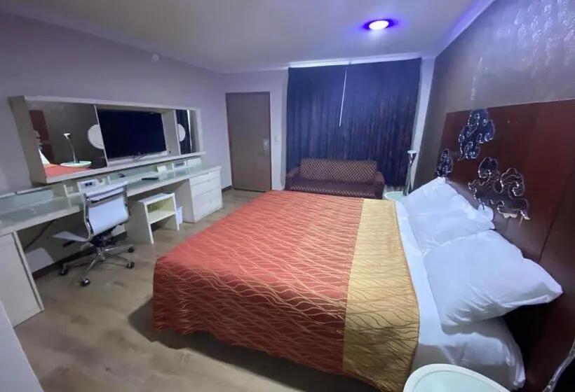 キングサイズベッドのスタンダードルーム, Villa Park Motel