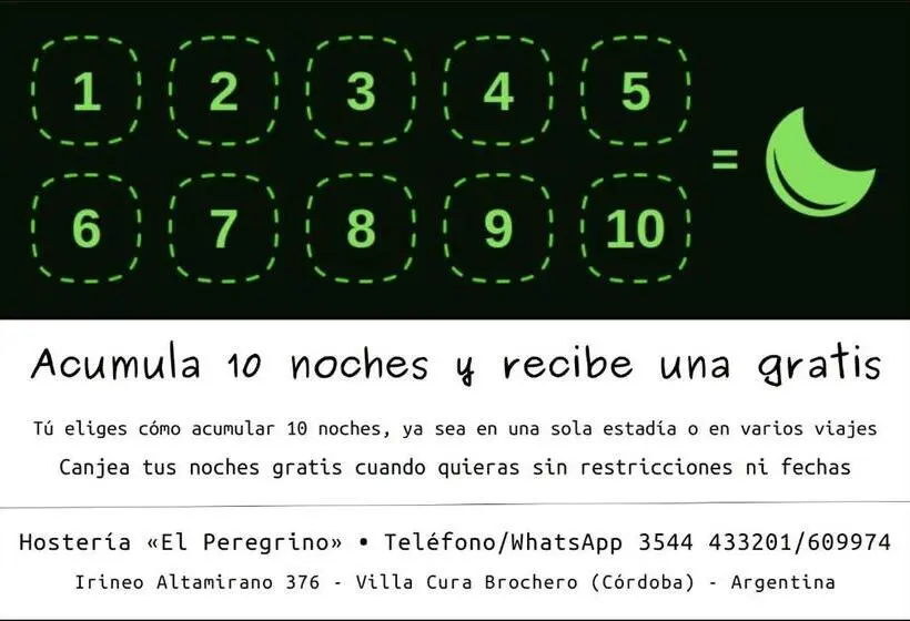 １階の１ベッドルームアパートメント, Hostería El Peregrino