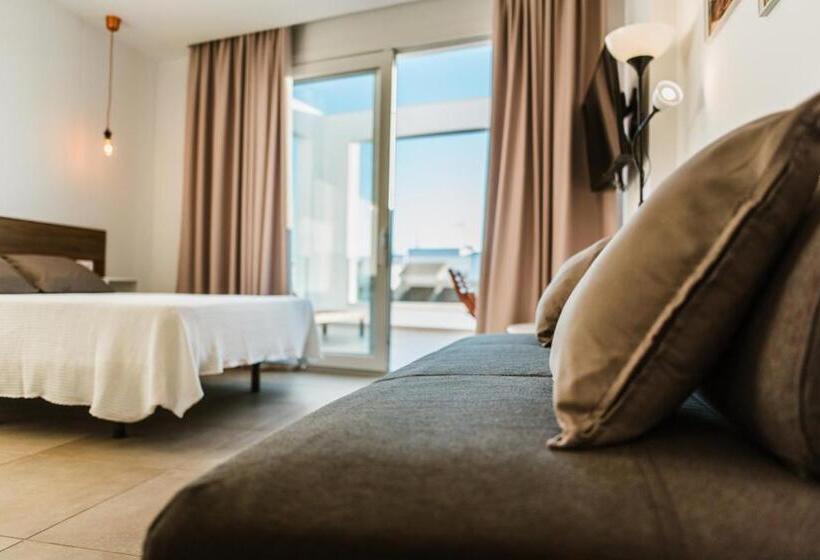 テラス付きスタンダードワンルーム, Apartamentos Zhr