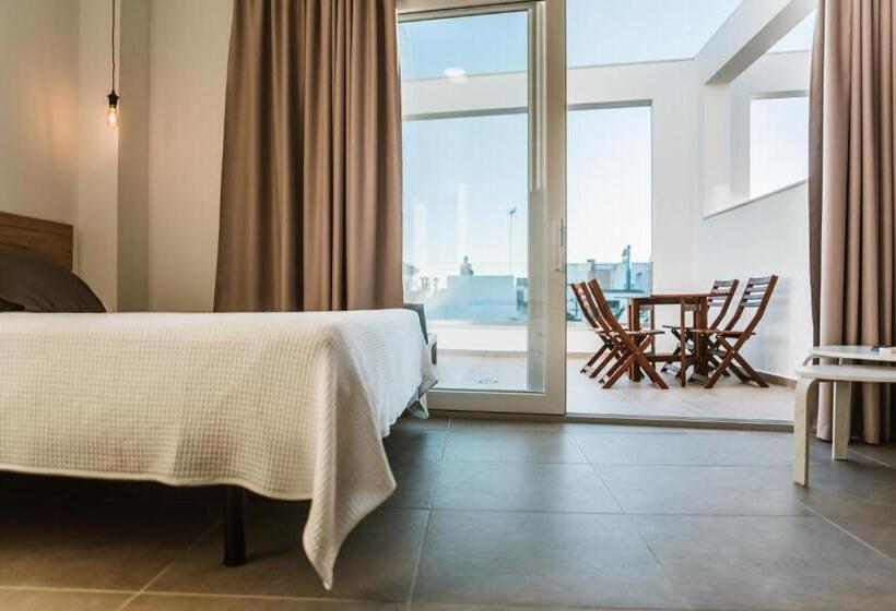 带露台的标准工作室, Apartamentos Zhr