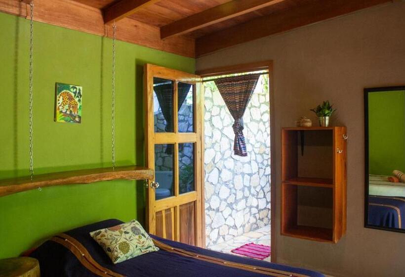 اتاق استاندارد چهارنفره با چشم‌انداز باغ, Alice Guesthouse