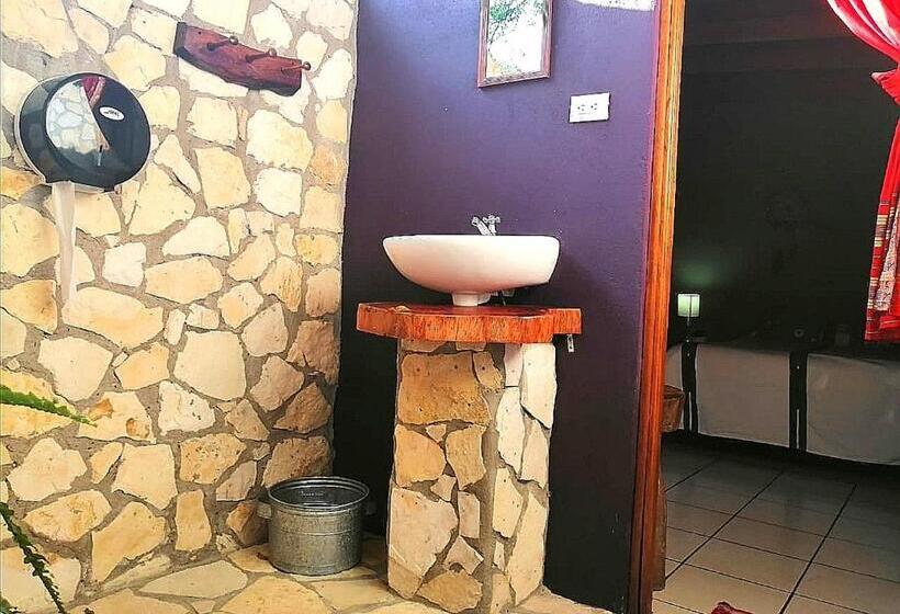 اتاق استاندارد چهارنفره با چشمانداز باغ, Alice Guesthouse