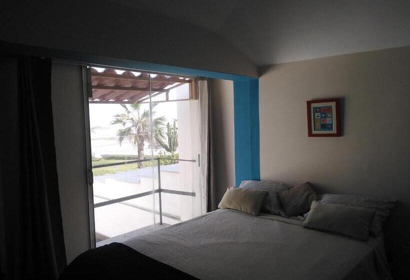 オーシャンビュースタンダードルームバルコニー付き, Hospedaje Nuna   Playa Huanchaco