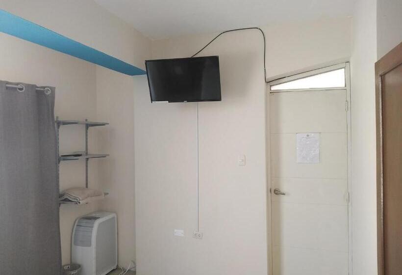 オーシャンビュースタンダードルームバルコニー付き, Hospedaje Nuna   Playa Huanchaco