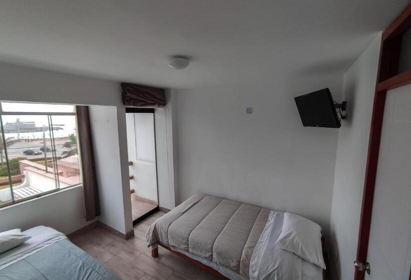 스탠다드 룸 바다 전망, Hospedaje Nuna   Playa Huanchaco