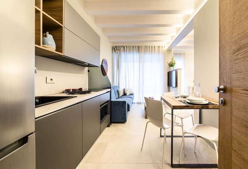 침실 1개 가든 전망 아파트, Lamasu Rioverde   Lago Di Garda