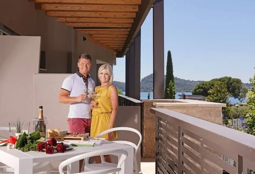 1ベッドルームのデラックスアパートメント, Lamasu Rioverde Lago Di Garda
