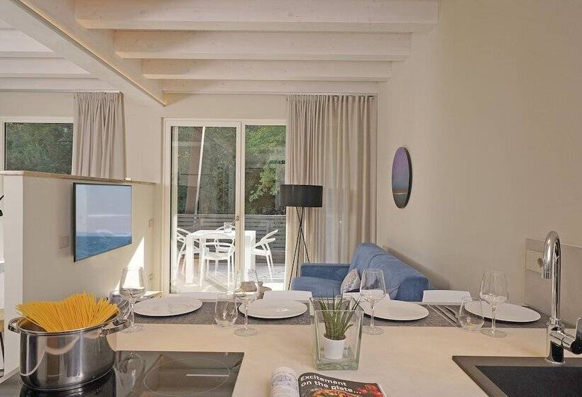 침실 1개 디럭스 아파트, Lamasu Rioverde   Lago Di Garda