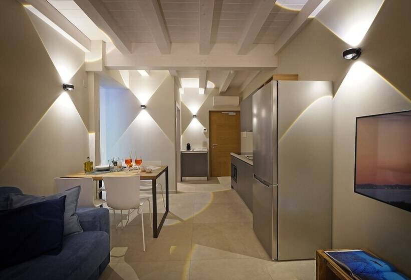 침실 2개 디럭스 아파트, Lamasu Rioverde   Lago Di Garda