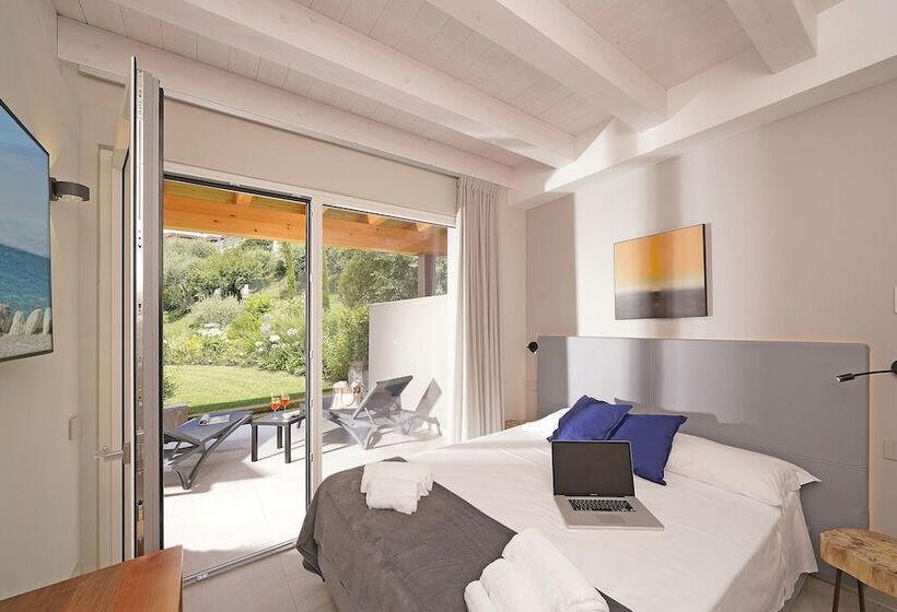 침실 2개 디럭스 아파트, Lamasu Rioverde   Lago Di Garda