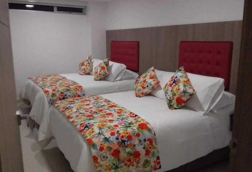 디럭스 트리플 룸, Grato Manizales