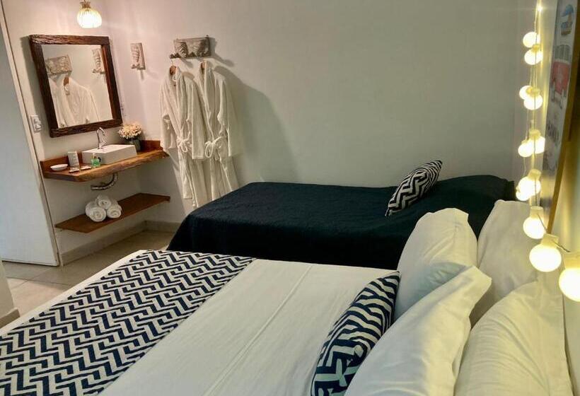 اتاق استاندارد سه نفره, Moa Pousada