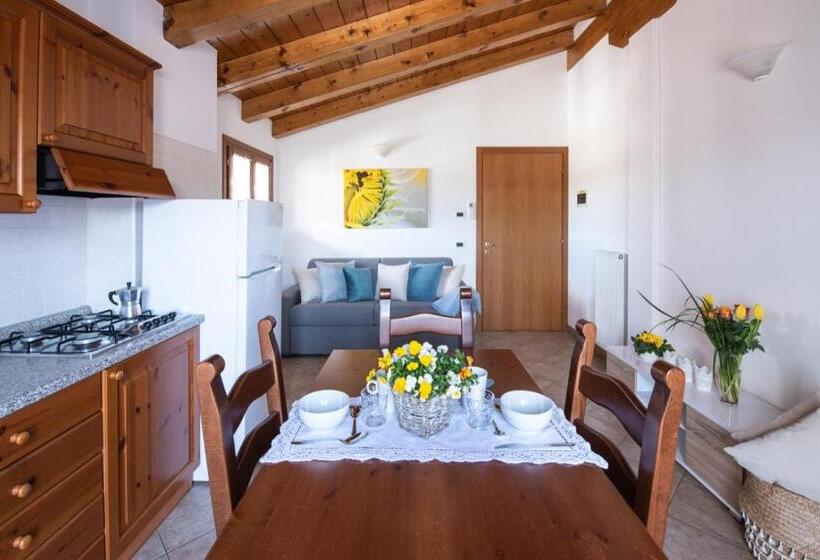 آپارتمان 1 خوابه با تراس, Al Confine