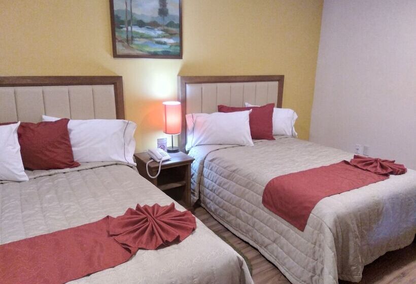 Номер Стандарт 2 Двуспальные Кровати, Jye By Serranillo, Mineral Del Monte Hgo