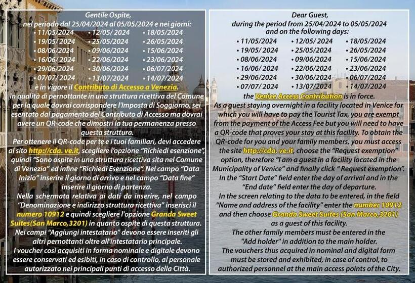 اتاق لوکس, Granda Sweet Suites