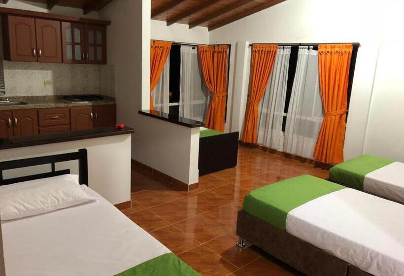 Апартаменты 1 Спальня с Балконом, Alojamiento Campestre Hawaii