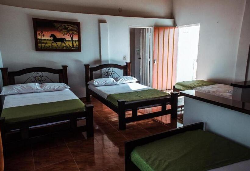 Апартаменты 1 Спальня с Балконом, Alojamiento Campestre Hawaii