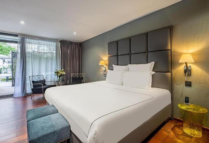 اتاق لوکس با چشمانداز باغ, Le Palais Gallien Hôtel & Spa