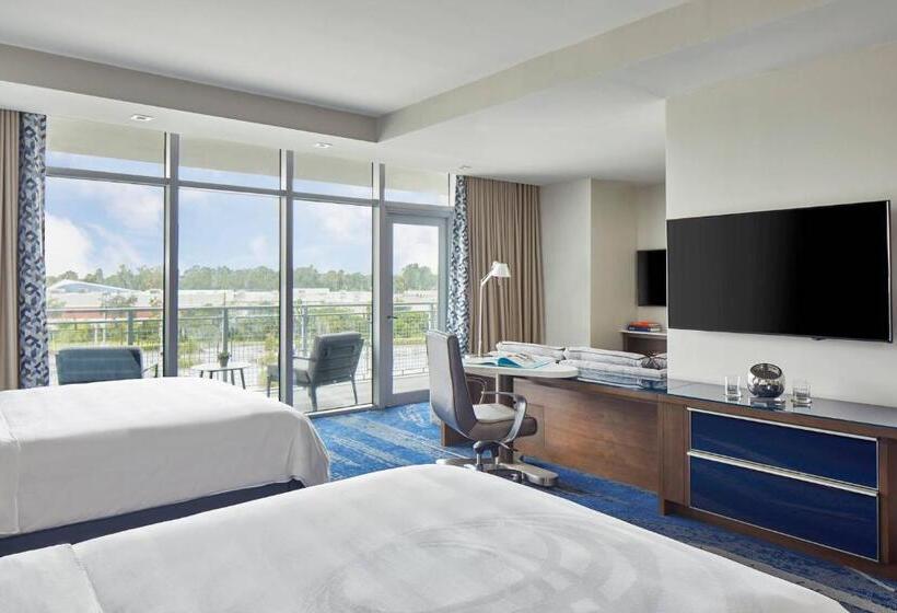 جناح تنفيذي مع بلكونة, The Daytona, Autograph Collection