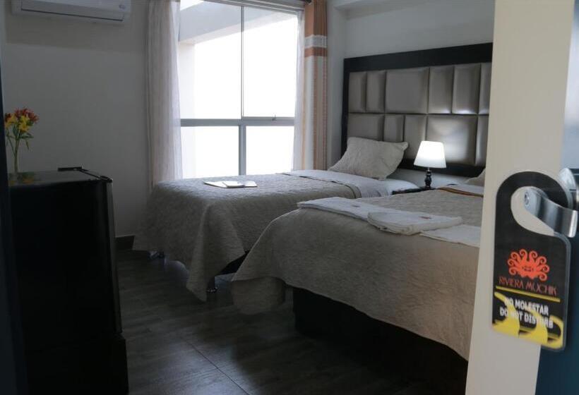 패밀리 룸 측면 바다 전망, Riviera Muchik