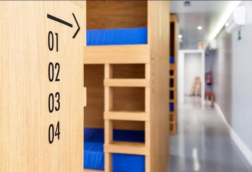 تختخواب در اتاق مشترک, Acolá Hostel