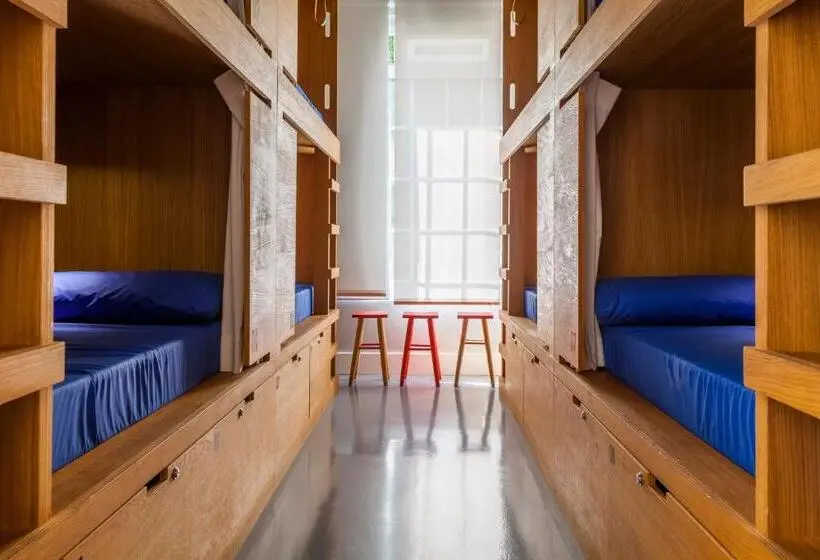 تختخواب در اتاق مشترک, Acolá Hostel