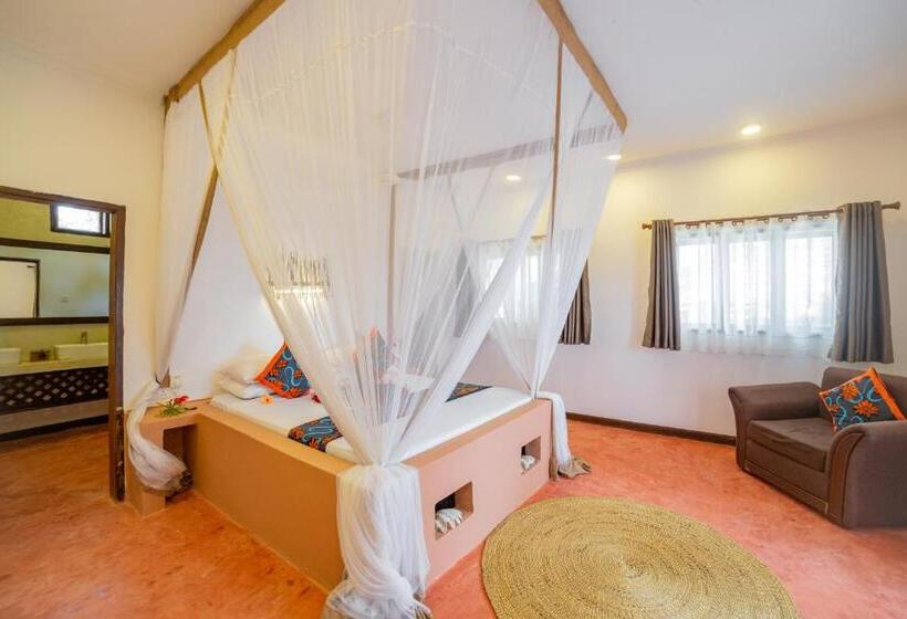اتاق لوکس با چشم‌انداز دریا, Kupaga Villas Boutique Hotel   Adults Only